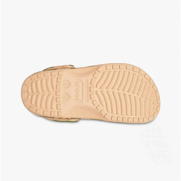 206454-2Y6 CLASSIC PRINTED CAMO Unisex Clogs Chai/Tan
