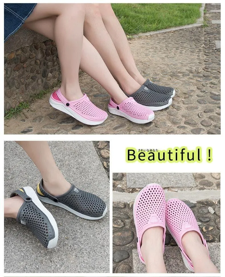 Breathable Sandals for Women Men, Slides Flip flops for Adults and Children