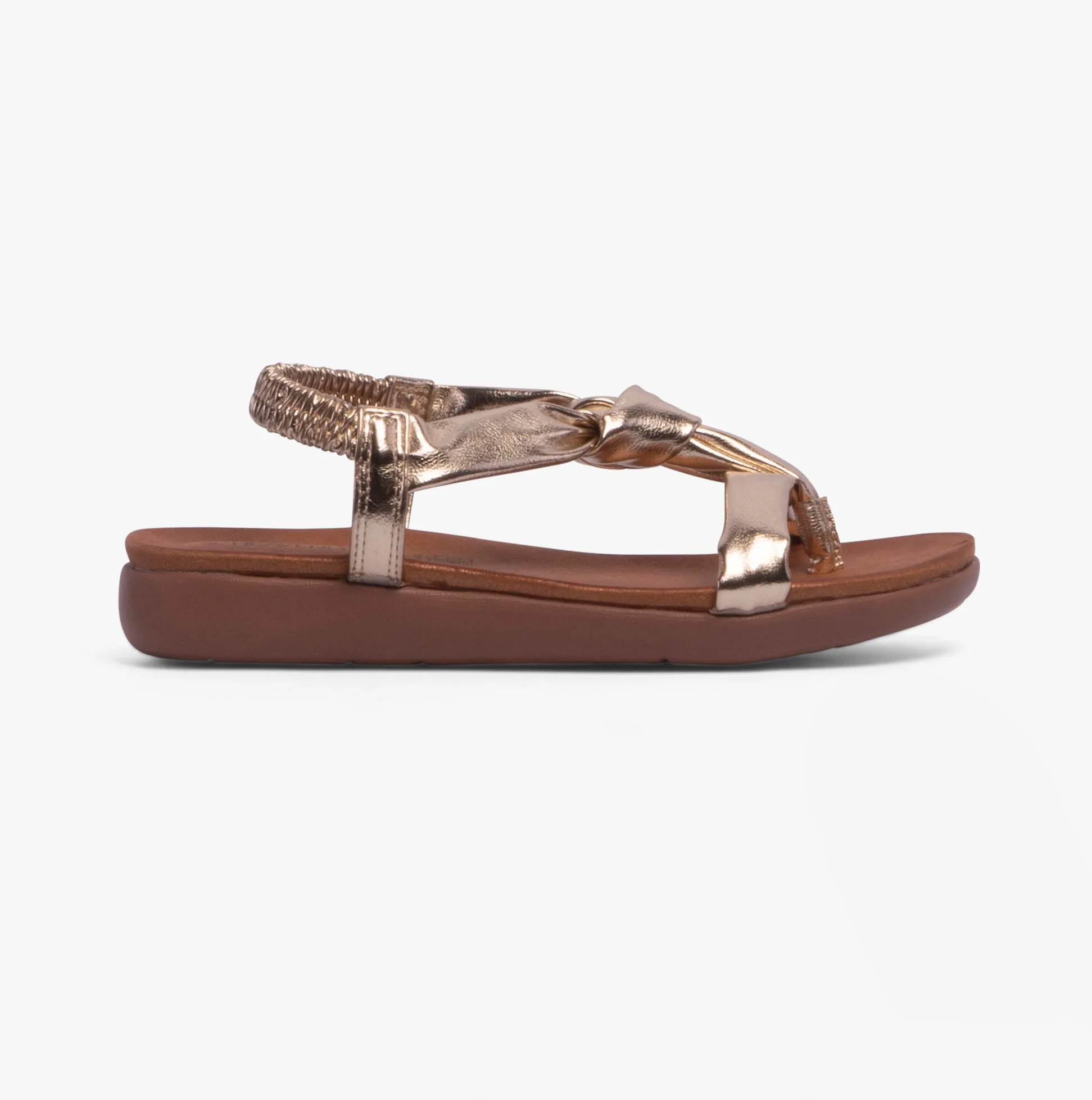 BUTTERCUP Womens Sandals Gold