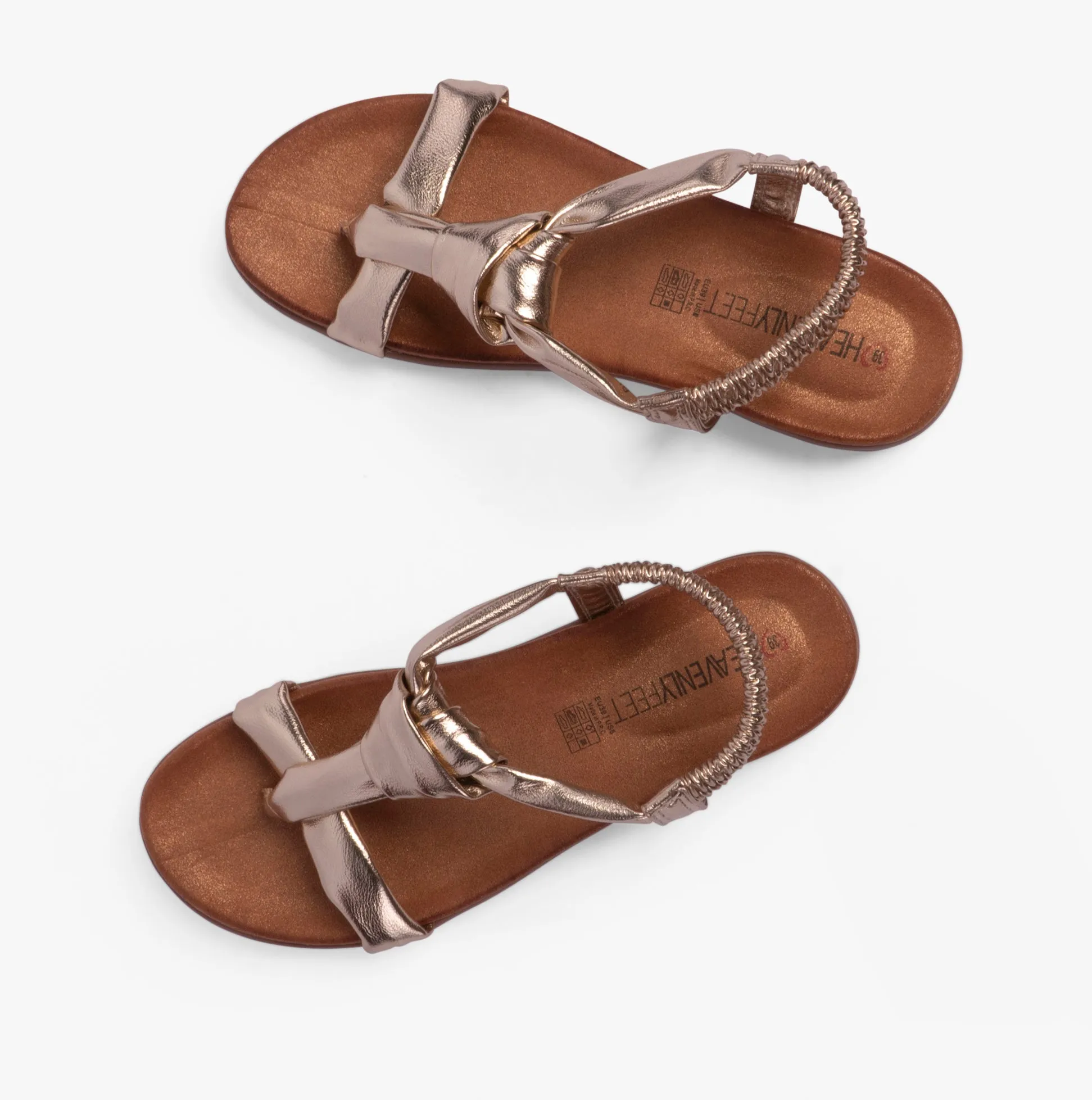 BUTTERCUP Womens Sandals Gold