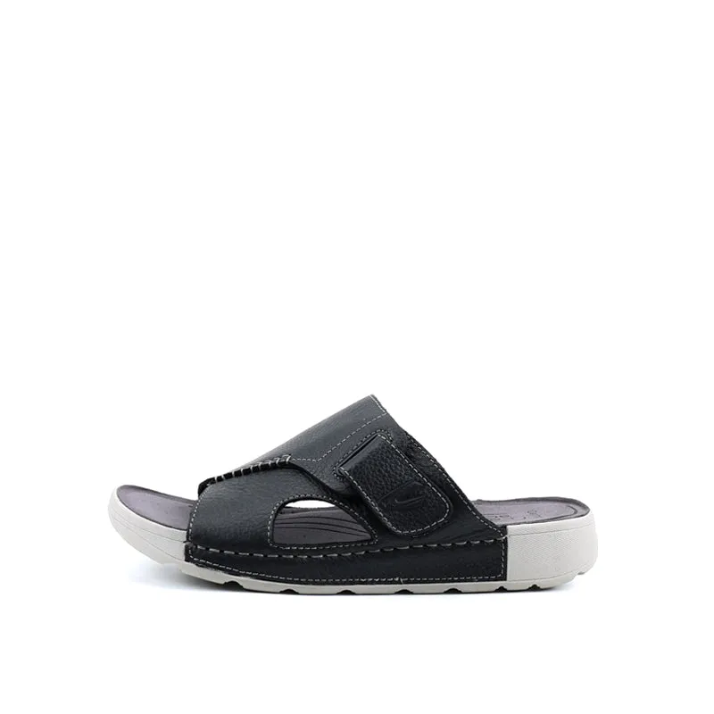 camel active Slip On Sandals Men CENTRO-892402-ES1SV-1-Black