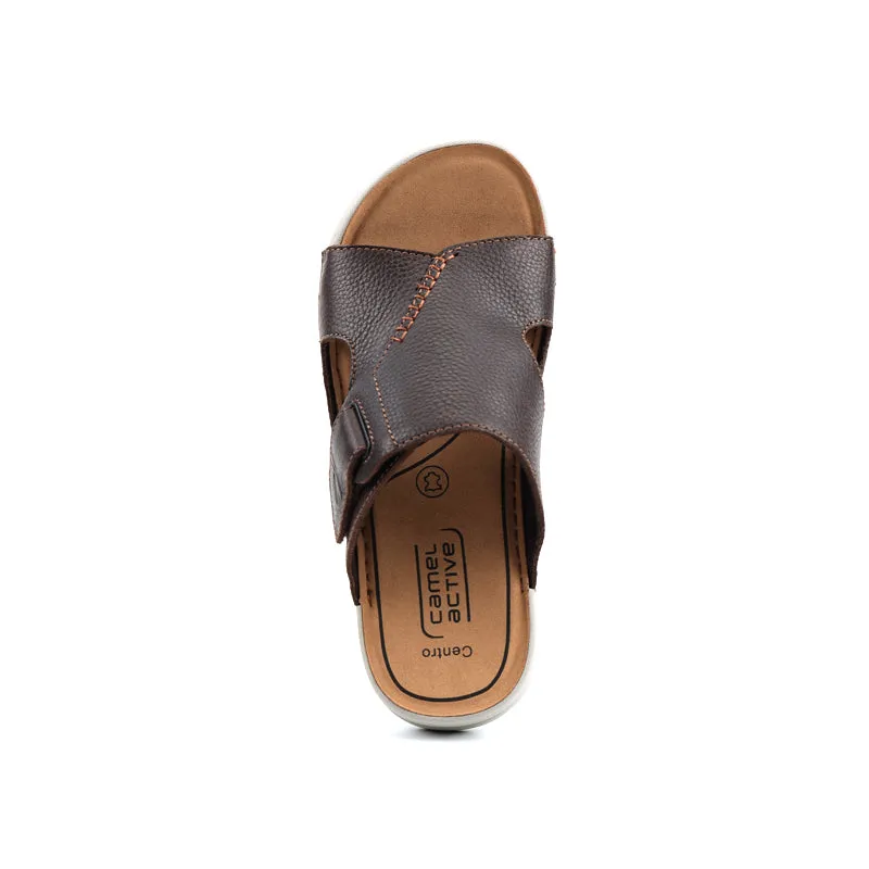 camel active Slip On Sandals Men Coffee CENTRO-892402-ES1SV-33-Coffee