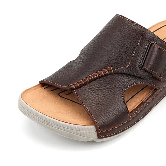 camel active Slip On Sandals Men Coffee CENTRO-892402-ES1SV-33-Coffee
