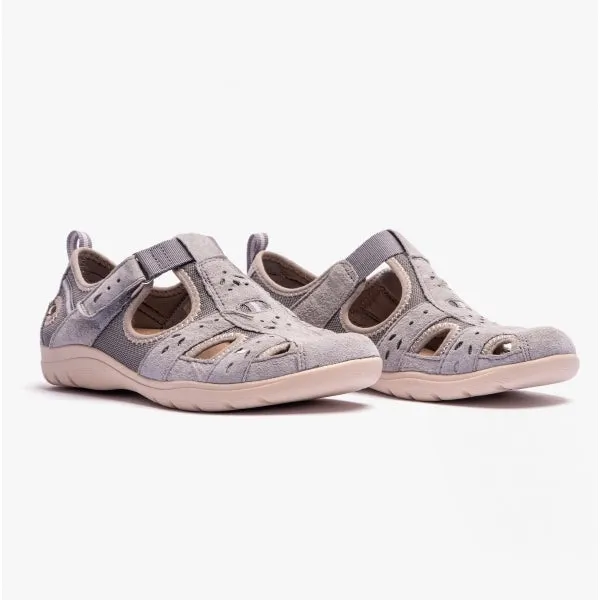CLEVELAND Ladies Closed Toe Sandals Smoke
