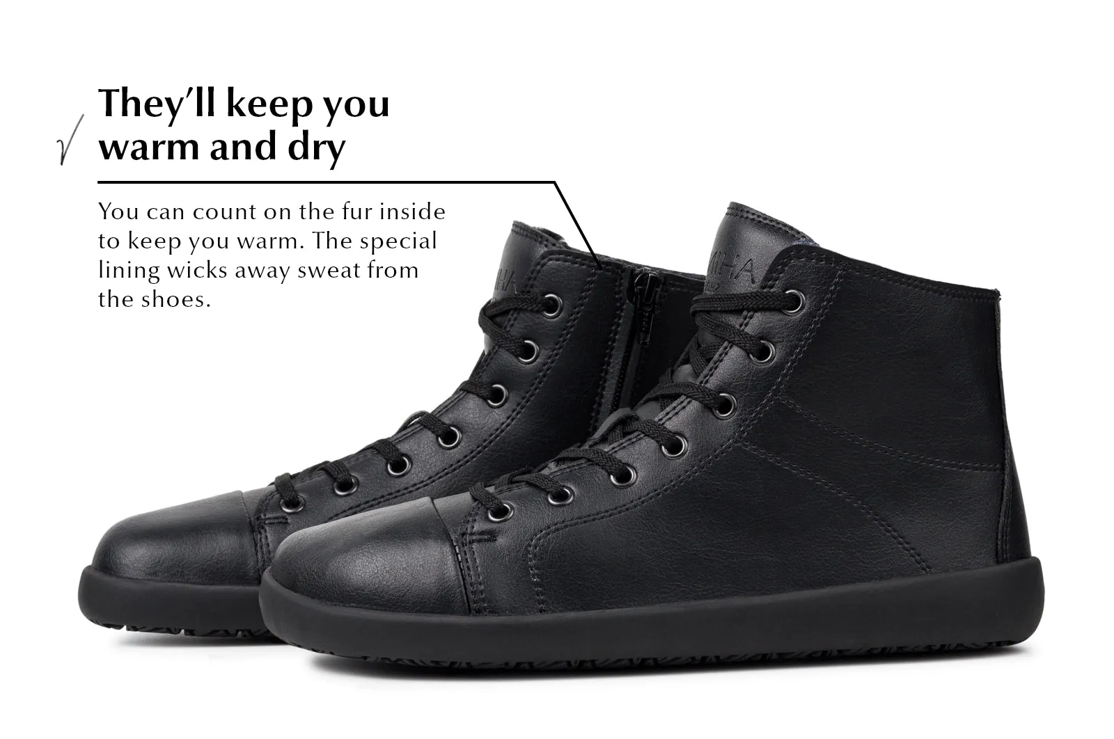 Comfort Women's winter sneakers Tara Winter 2.0 black