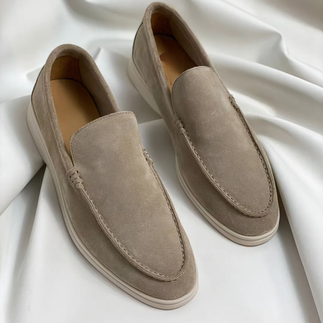 Gio Vintage Leren Loafers voor Heren – Comfort & Klassieke Stijl