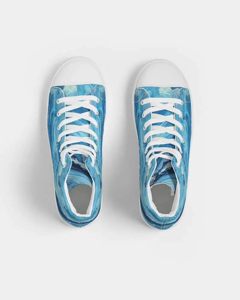Leland Blue Treasures Women's Hightop Canvas Shoe