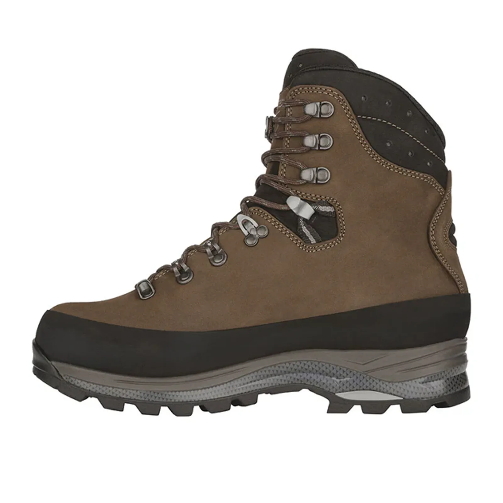 Lowa Tibet GTX Mid Hiking Boot (Men) - Sepia/Black