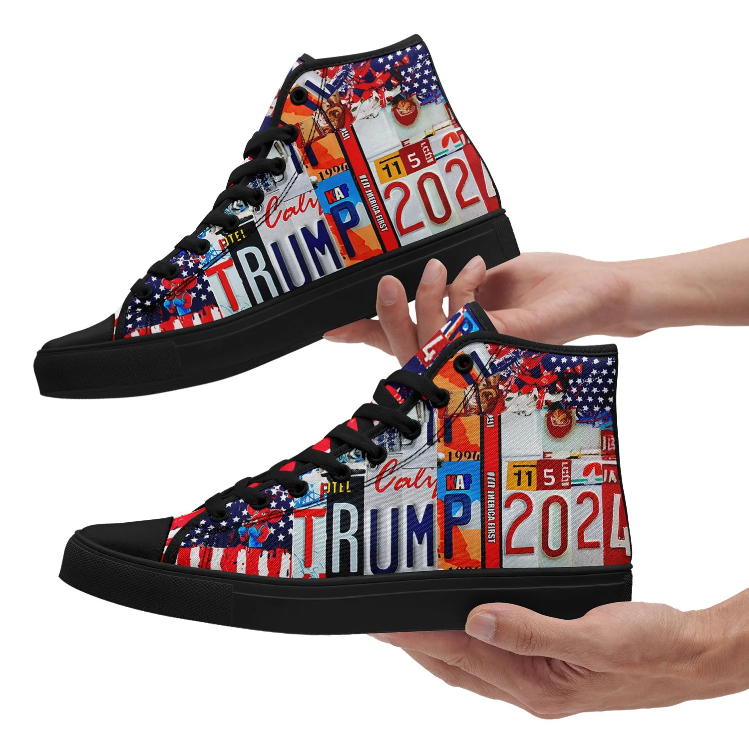 Luxury Gifts,Personalized Trump High Top Sneakers, Custom Comfort shoes, Unisex Shoes,FN024-24020042