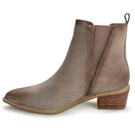 Online Exclusive | Wylie Suede Ankle Boot in Taupe