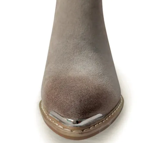 Online Exclusive | Wylie Suede Ankle Boot in Taupe
