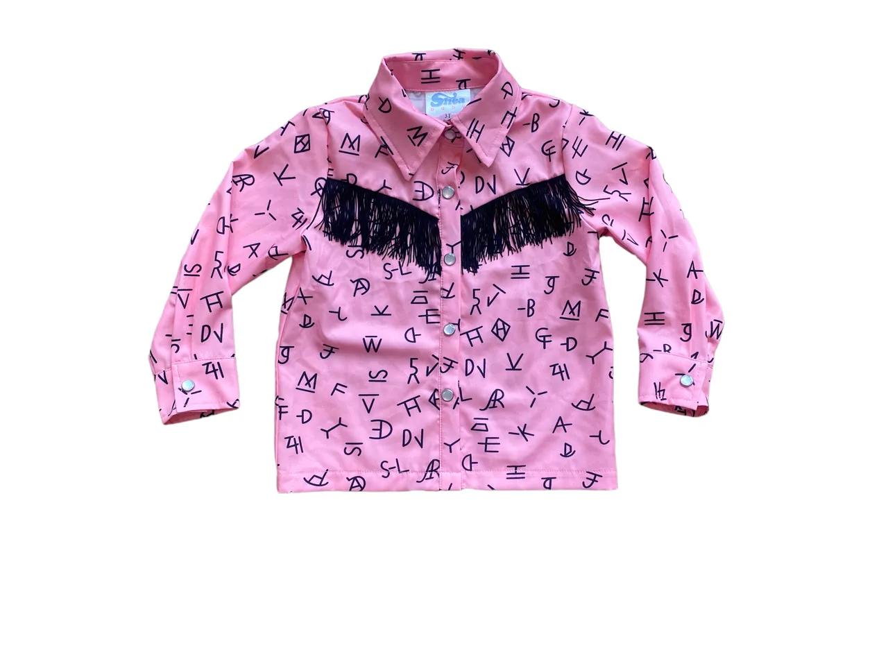 Pink Brand Pearl Snap Toddler (2T-5T)