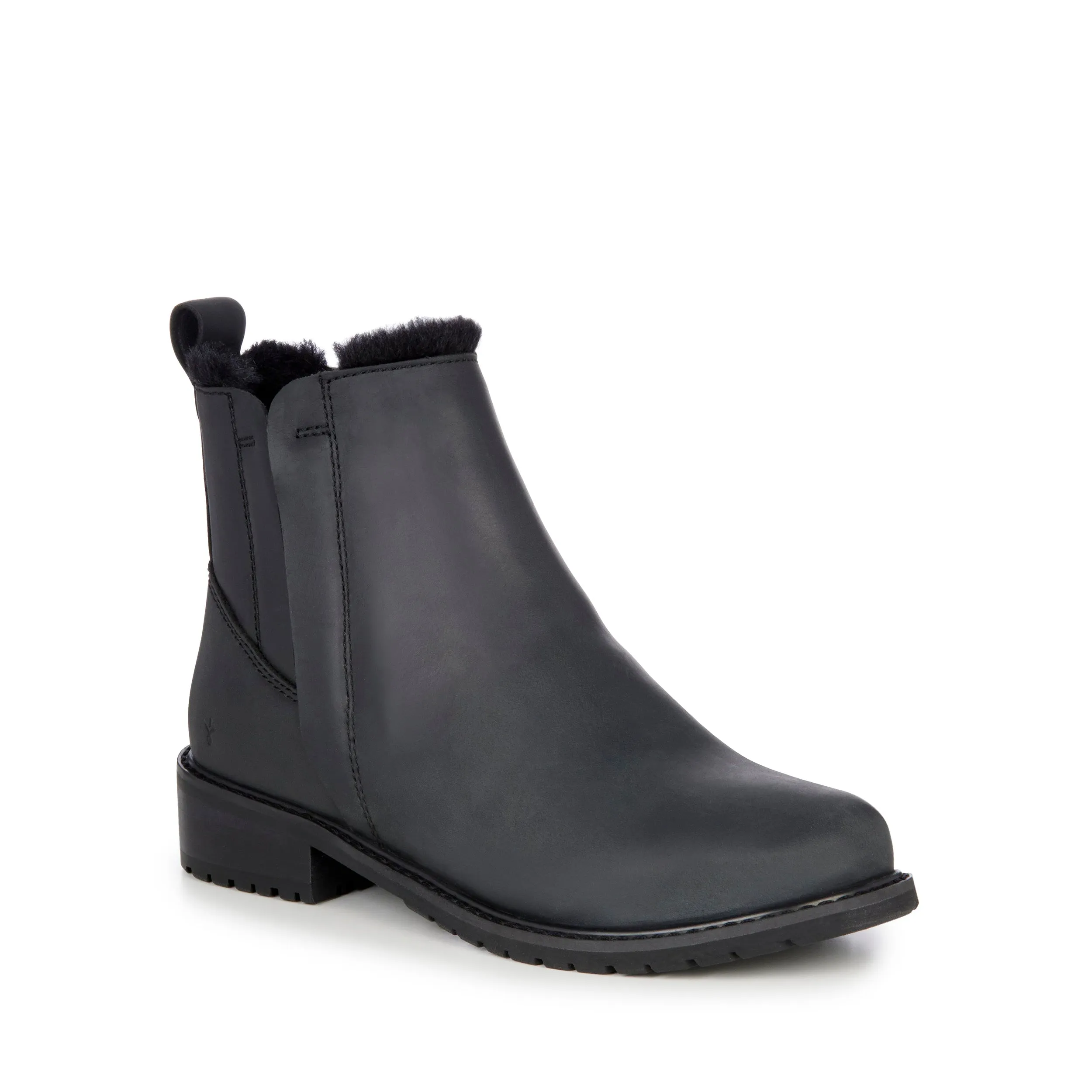 Pioneer Leather Boot - Black LAST ONE SIZE 7