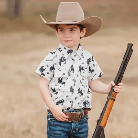 Timey Pearl Snap Shirt Kid (6-7)