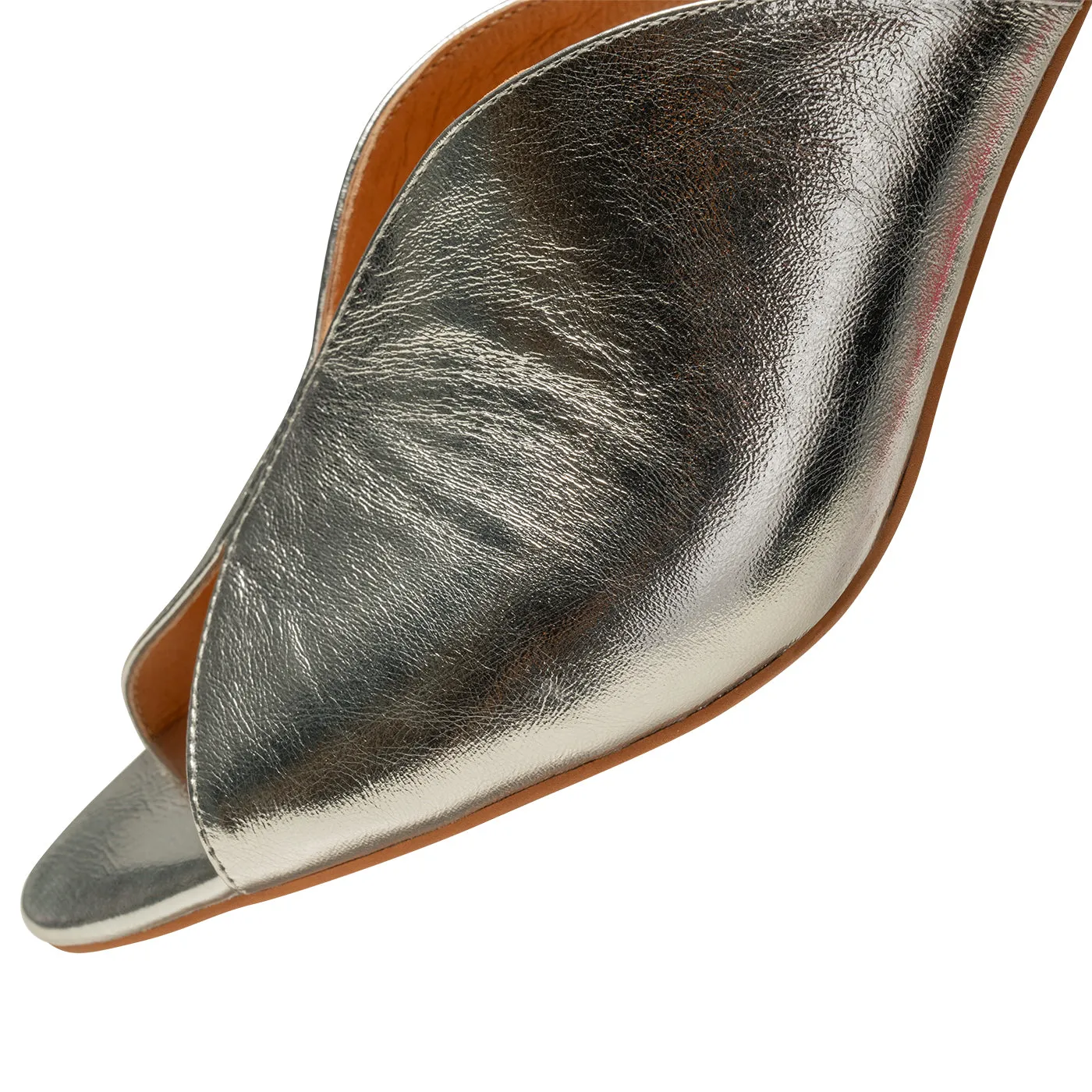 Valentine sandal metallic - SILVER