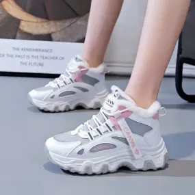 Winter Chunky Dad Platform Snow Boots for Women