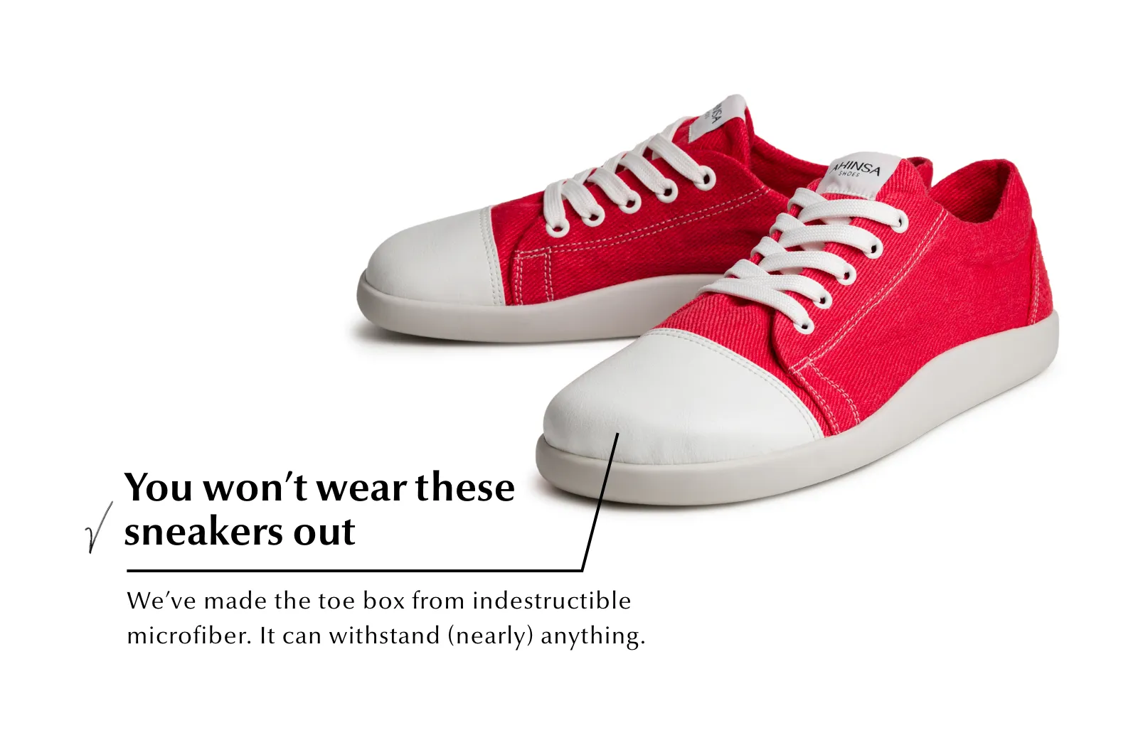 Women's Comfort sneakers Street – Red Hemp