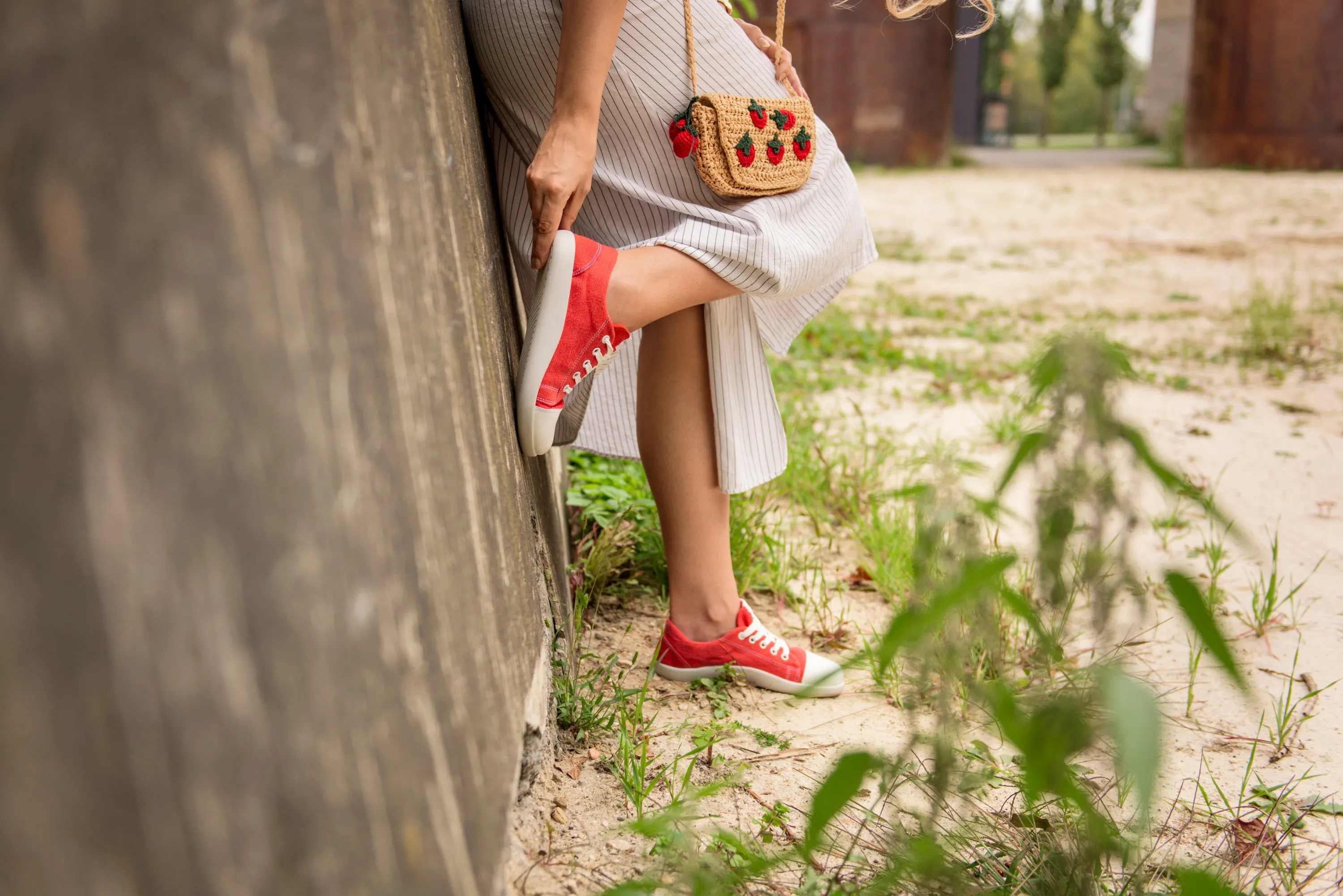 Women's Comfort sneakers Street – Red Hemp