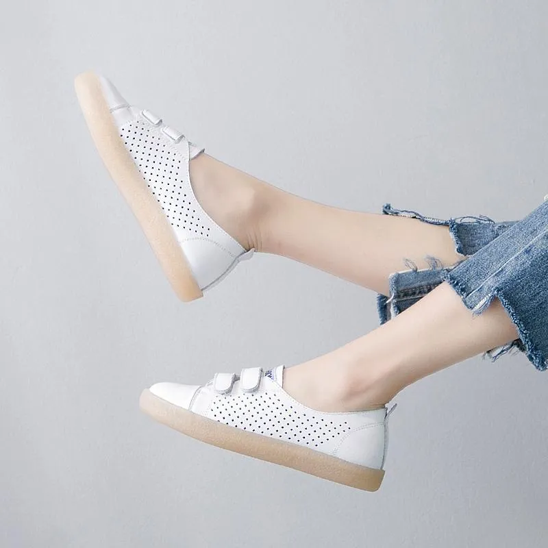 Womens Hook and Loop Fastener Shoes