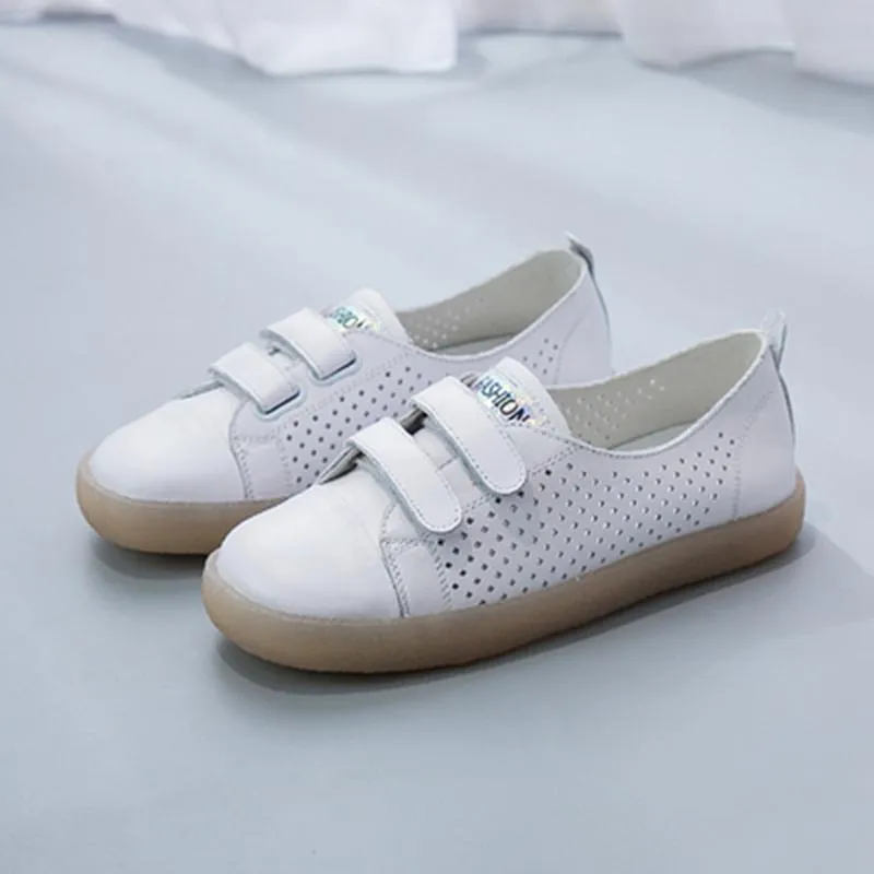 Womens Hook and Loop Fastener Shoes