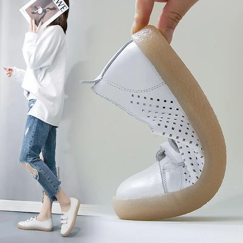 Womens Hook and Loop Fastener Shoes
