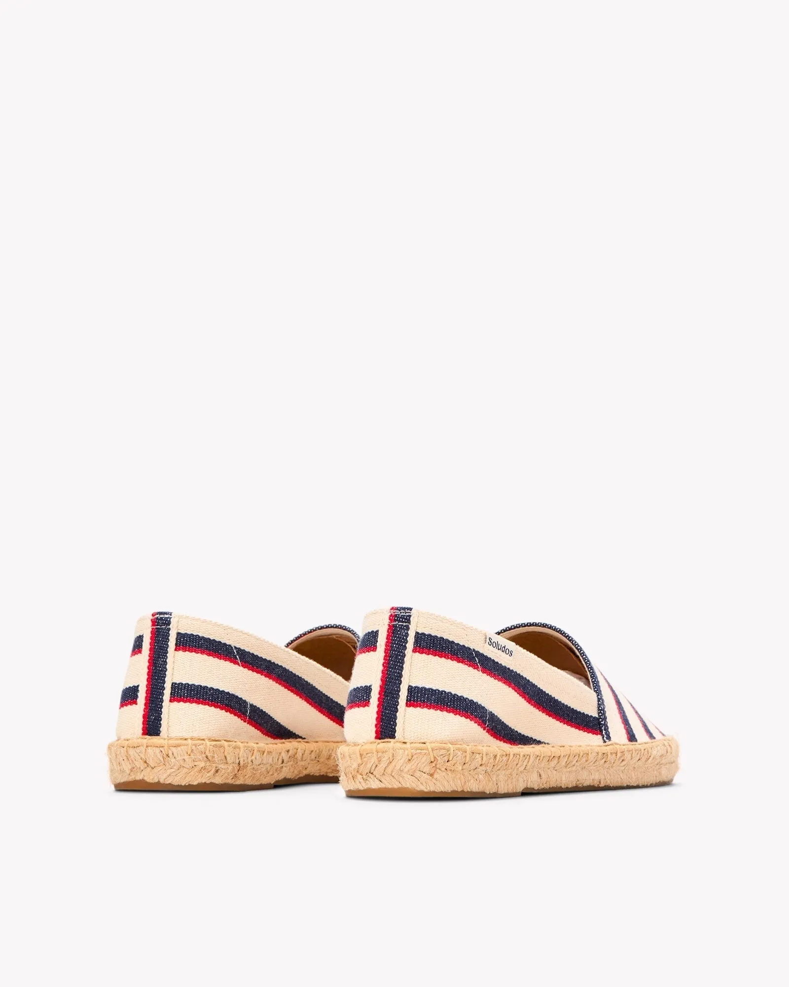 Womens_Espadrilles_The Original_Woven Stripes_Classic - Ivory - Navy - Red